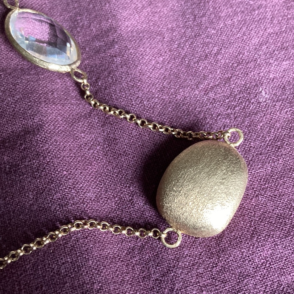 Beautiful Rivka Friedman 18K Gold Washed Necklace - Picture 4 of 5